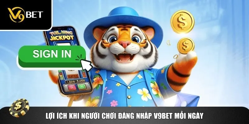 Đăng nhập V9bet mỗi ngày nhận quà khủng